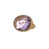 Pomellato Arabesques ring in pink gold and amethyst - 00pp thumbnail