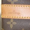 Bolsa de viaje Louis Vuitton Keepall 60 cm en lona Monogram revestida y cuero natural - Detail D4 thumbnail