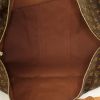 Borsa da viaggio Louis Vuitton Keepall 55 cm in tela monogram e pelle naturale - Detail D3 thumbnail