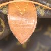 Borsa da viaggio Louis Vuitton Keepall 50 cm in tela monogram cerata e pelle naturale - Detail D3 thumbnail