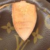 Bolsa de viaje Louis Vuitton Keepall 50 cm en lona Monogram revestida y cuero natural - Detail D3 thumbnail