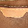 Shopping bag Louis Vuitton Mezzo in tela monogram cerata e pelle naturale - Detail D3 thumbnail