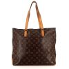 Shopping bag Louis Vuitton Mezzo in tela monogram e pelle naturale - 360 thumbnail