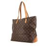Shopping bag Louis Vuitton Mezzo in tela monogram cerata e pelle naturale - 00pp thumbnail