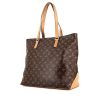 Shopping bag Louis Vuitton Mezzo in tela monogram cerata e pelle naturale - 00pp thumbnail