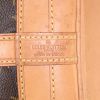 Shopping bag Louis Vuitton Grand Noé in tela monogram marrone e pelle naturale - Detail D3 thumbnail
