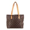 Shopping bag Louis Vuitton Piano in tela monogram e pelle naturale - 360 thumbnail