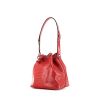 Bolso de mano Louis Vuitton petit Noé modelo pequeño en cuero Epi rojo - 00pp thumbnail