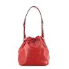 Louis Vuitton petit Noé small model handbag in red epi leather - 360 thumbnail