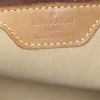 Bolso de mano Louis Vuitton Looping modelo pequeño en lona Monogram marrón y cuero natural - Detail D3 thumbnail