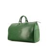 Louis Vuitton Speedy 40 cm handbag in green epi leather - 00pp thumbnail