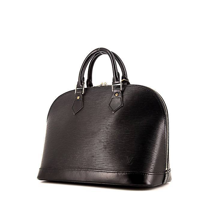 Bolso de mano Louis Vuitton Sablons en cuero Epi negro
