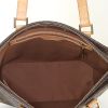 Shopping bag Louis Vuitton Piano in tela monogram e pelle naturale - Detail D2 thumbnail