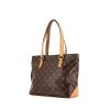 Shopping bag Louis Vuitton Piano in tela monogram cerata e pelle naturale - 00pp thumbnail