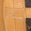 Shopping bag Louis Vuitton Grand Noé modello grande in tela monogram marrone e pelle naturale - Detail D3 thumbnail