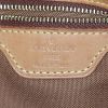 Shopping bag Louis Vuitton Piano in tela monogram cerata e pelle naturale - Detail D3 thumbnail