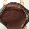 Shopping bag Louis Vuitton Mezzo in tela monogram cerata e pelle naturale - Detail D2 thumbnail