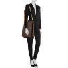 Sac porté épaule Louis Vuitton Musette grand modèle en toile monogram enduite et cuir naturel - Detail D1 thumbnail