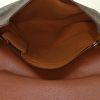 Bolso para llevar al hombro Louis Vuitton Musette en lona Monogram marrón y cuero natural - Detail D2 thumbnail