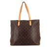 Shopping bag Louis Vuitton Mezzo in tela monogram cerata e pelle naturale - 360 thumbnail