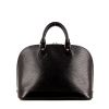 Bolso de mano Louis Vuitton Alma en cuero Epi negro - 360 thumbnail
