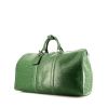 Borsa da viaggio Louis Vuitton Keepall 50 cm in pelle Epi verde - 00pp thumbnail