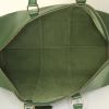 Bolsa de viaje Louis Vuitton Keepall 50 cm en cuero Epi verde - Detail D2 thumbnail