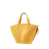 Shopping bag Louis Vuitton Saint Jacques modello piccolo in pelle Epi gialla - 00pp thumbnail