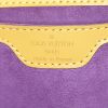 Sac cabas Louis Vuitton Saint Jacques petit modèle en cuir épi jaune - Detail D3 thumbnail