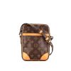 Louis Vuitton Danube	 shoulder bag in monogram canvas and natural leather - 360 thumbnail