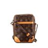 Louis Vuitton Danube	 shoulder bag in monogram canvas and natural leather - 360 thumbnail