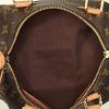 Louis Vuitton Speedy 25 cm handbag in brown monogram canvas and natural leather - Detail D2 thumbnail