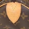 Sac à main Louis Vuitton Speedy 25 cm en toile monogram enduite marron et cuir naturel - Detail D3 thumbnail