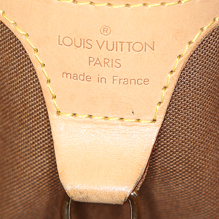 Sac à main Louis Vuitton Ellipse petit modèle en toile monogram et cuir naturel - Detail D3