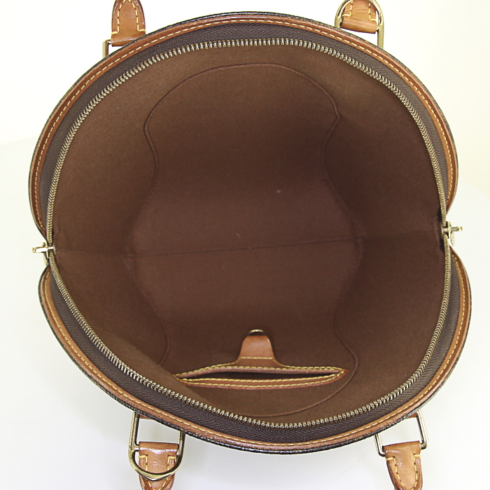 Borsa Louis Vuitton Ellipse modello piccolo in tela monogram e pelle naturale - Detail D2