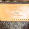 Shopping bag Louis Vuitton modello piccolo in tela monogram marrone e pelle naturale - Detail D3 thumbnail