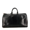 Bolsa de viaje Louis Vuitton Keepall 45 en cuero Epi negro - 360 thumbnail