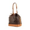 Louis Vuitton Grand Noé shopping bag in monogram canvas and natural leather - 00pp thumbnail