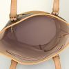 Louis Vuitton Bucket large model shopping bag in brown monogram canvas and natural leather - Detail D2 thumbnail
