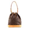 Louis Vuitton Grand Noé shopping bag in monogram canvas and natural leather - 360 thumbnail