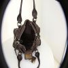 Chloé Paddington medium model handbag in brown grained leather - Detail D2 thumbnail