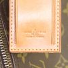 Bolsa de viaje Louis Vuitton Keepall 60 cm en lona Monogram revestida y cuero natural - Detail D5 thumbnail