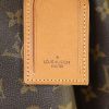 Borsa da viaggio Louis Vuitton Keepall 55 cm in tela monogram e pelle naturale - Detail D4 thumbnail
