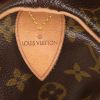 Louis Vuitton Speedy 40 cm handbag in brown monogram canvas and natural leather - Detail D3 thumbnail
