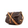 Louis Vuitton Saumur medium model shoulder bag in monogram canvas and natural leather - 00pp thumbnail