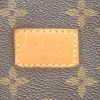 Sac bandoulière Louis Vuitton Saumur moyen modèle en toile monogram enduite et cuir naturel - Detail D4 thumbnail