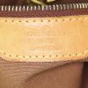 Borsa Louis Vuitton Batignolles in tela monogram cerata e pelle naturale - Detail D3 thumbnail