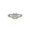 Mauboussin Chance Of Love #3 solitaire ring in white gold and diamonds - 360 thumbnail