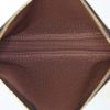 Shopping bag Louis Vuitton Bucket modello grande in tela monogram marrone e pelle naturale - Detail D4 thumbnail