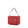 Bolso de mano Dior en cuero cannage rojo - 00pp thumbnail